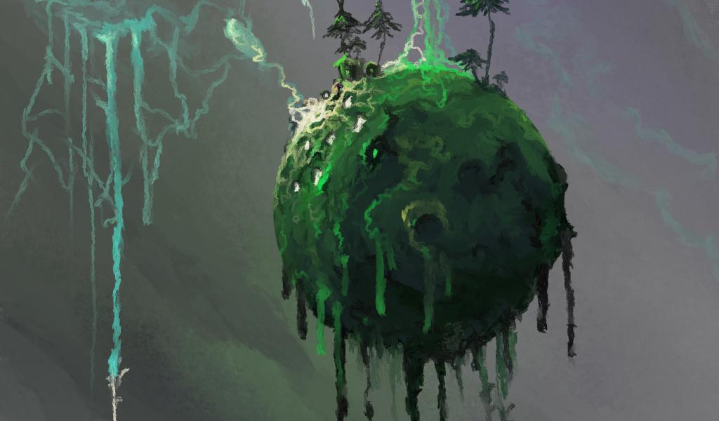 Ball Trees Sphere Art