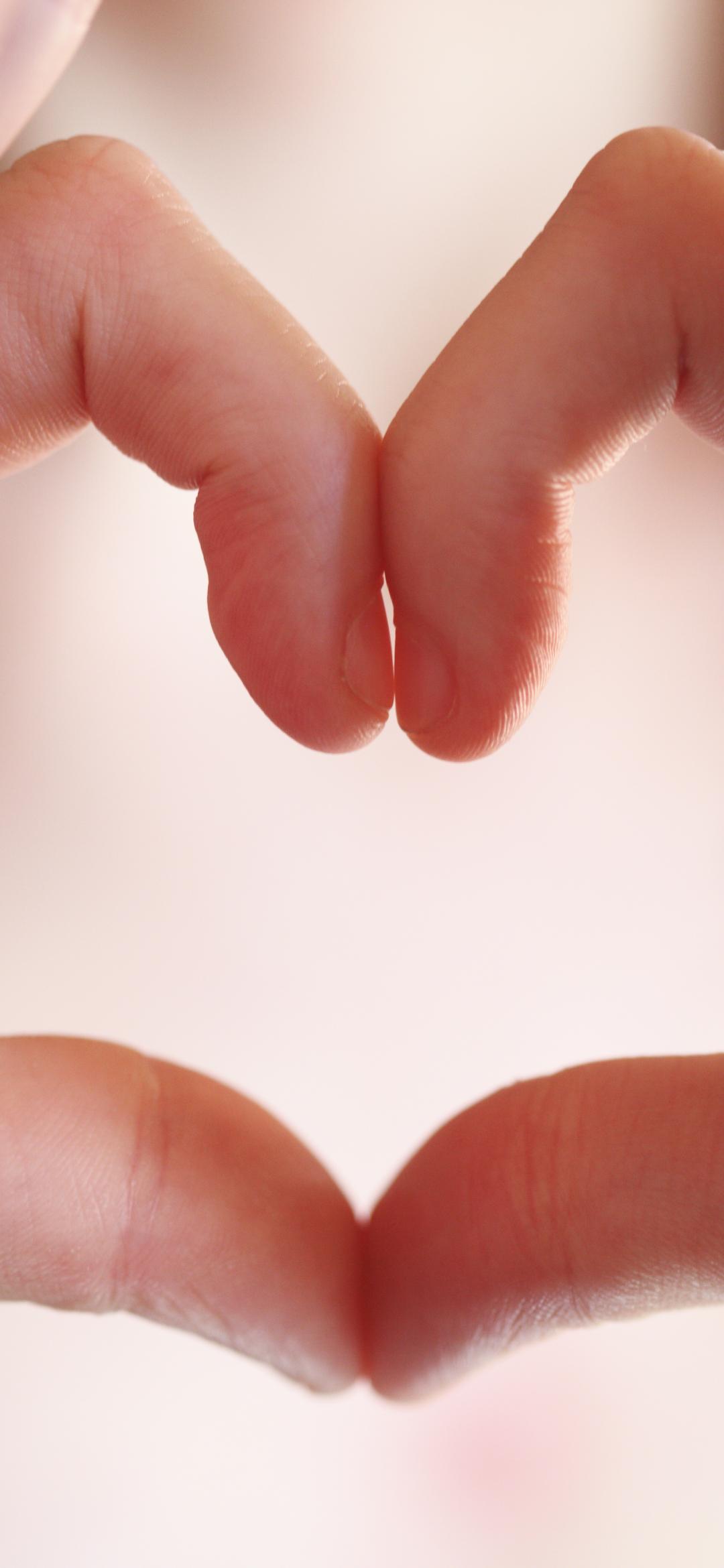 Hands Fingers Gesture Heart Love