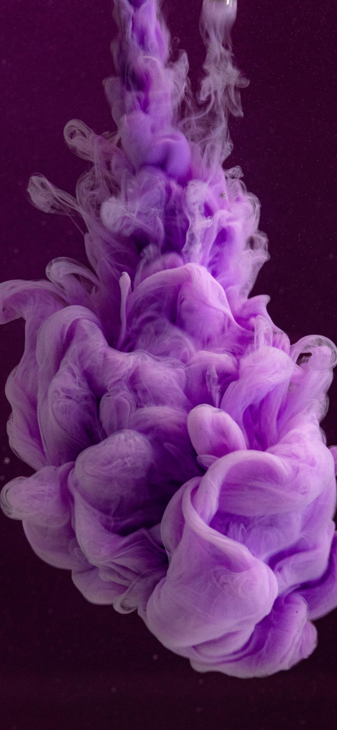 Ink Clot Purple Macro
