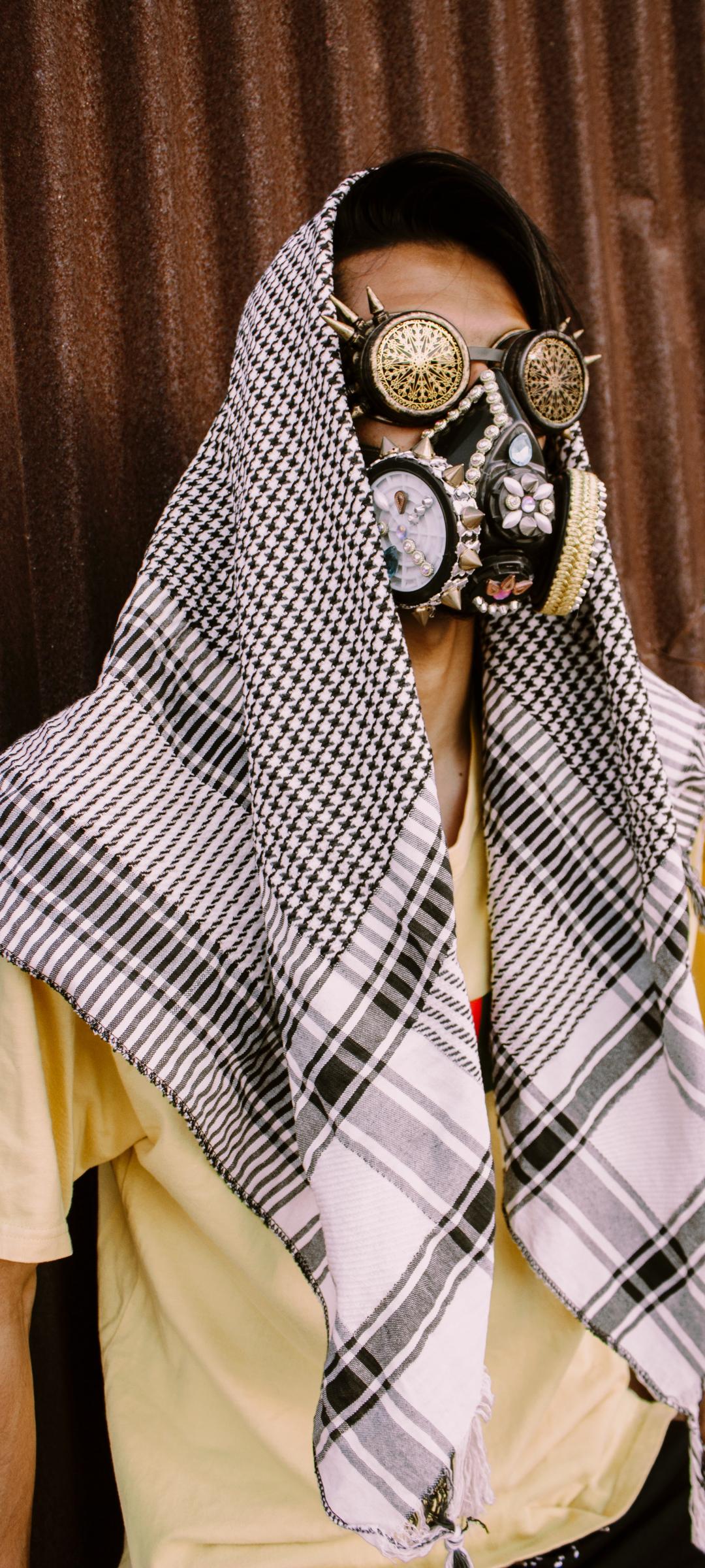 Man Mask Steampunk Style