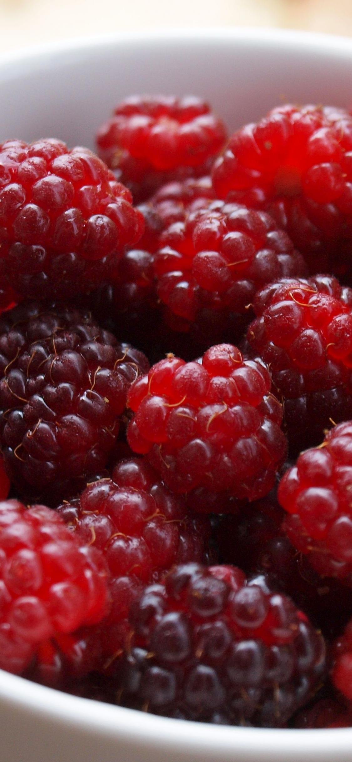 Raspberries Berries Bowl Ripe Fresh