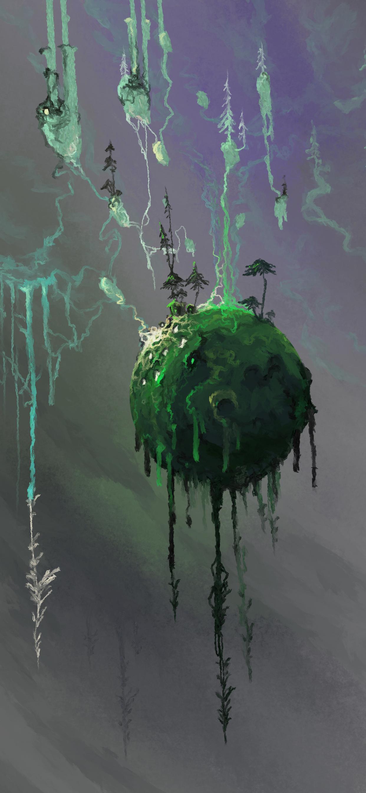 Ball Trees Sphere Art
