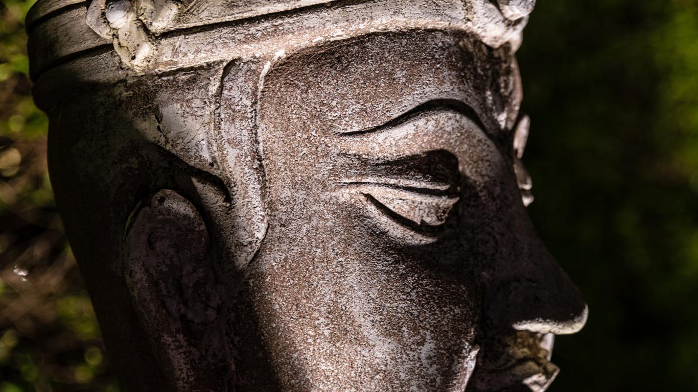 Deity God Statue Religion Dark