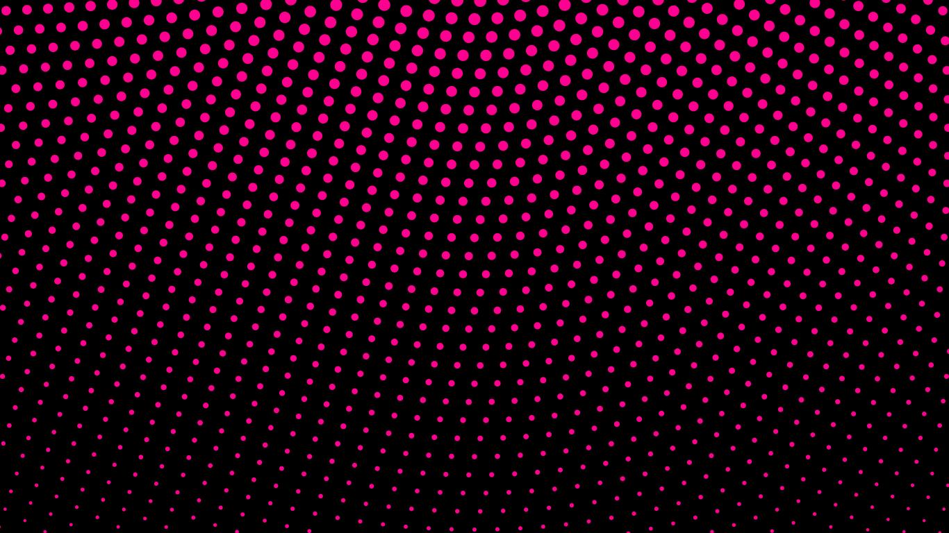 Dots Circles Pink Abstraction