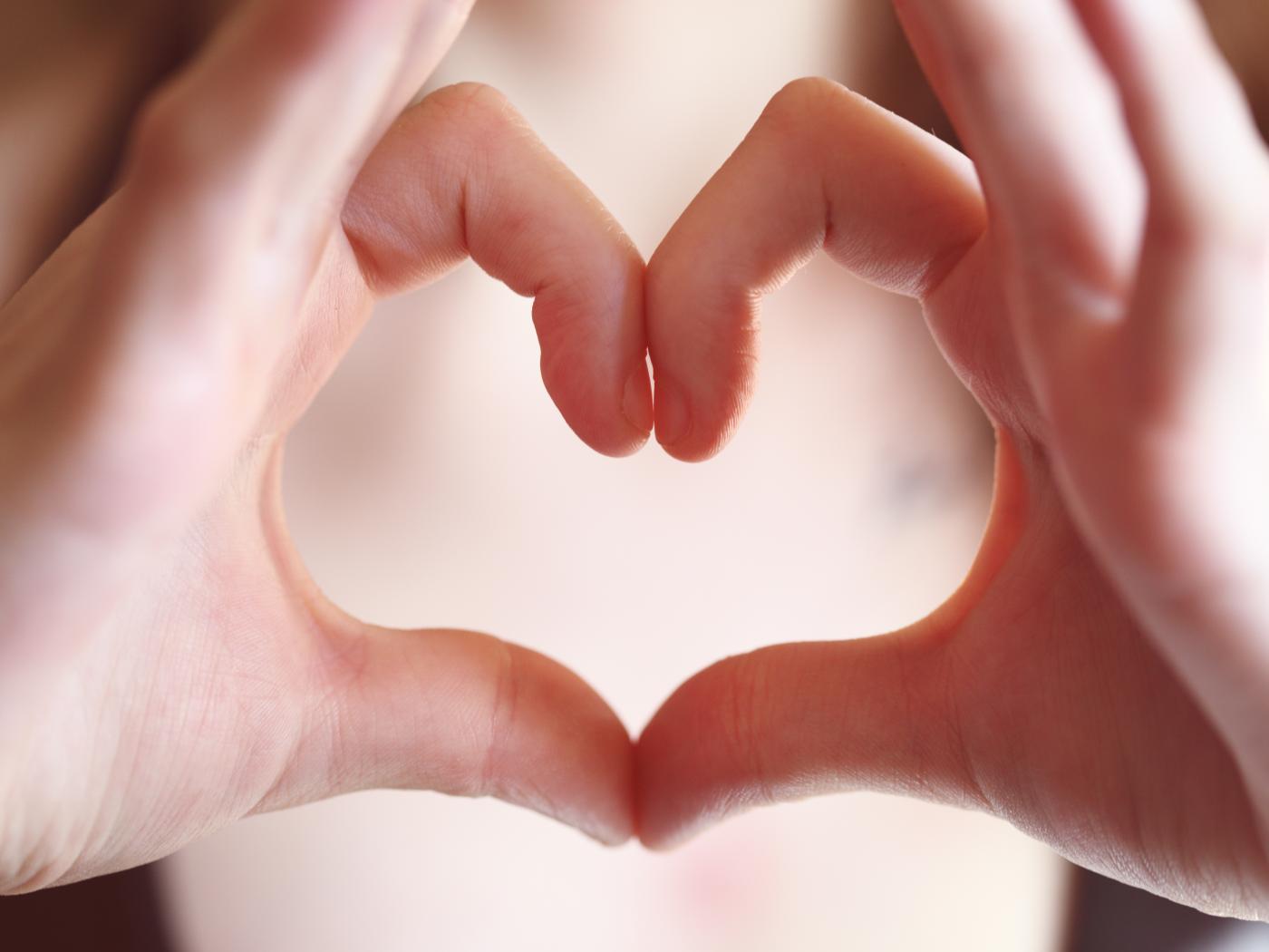 Hands Fingers Gesture Heart Love