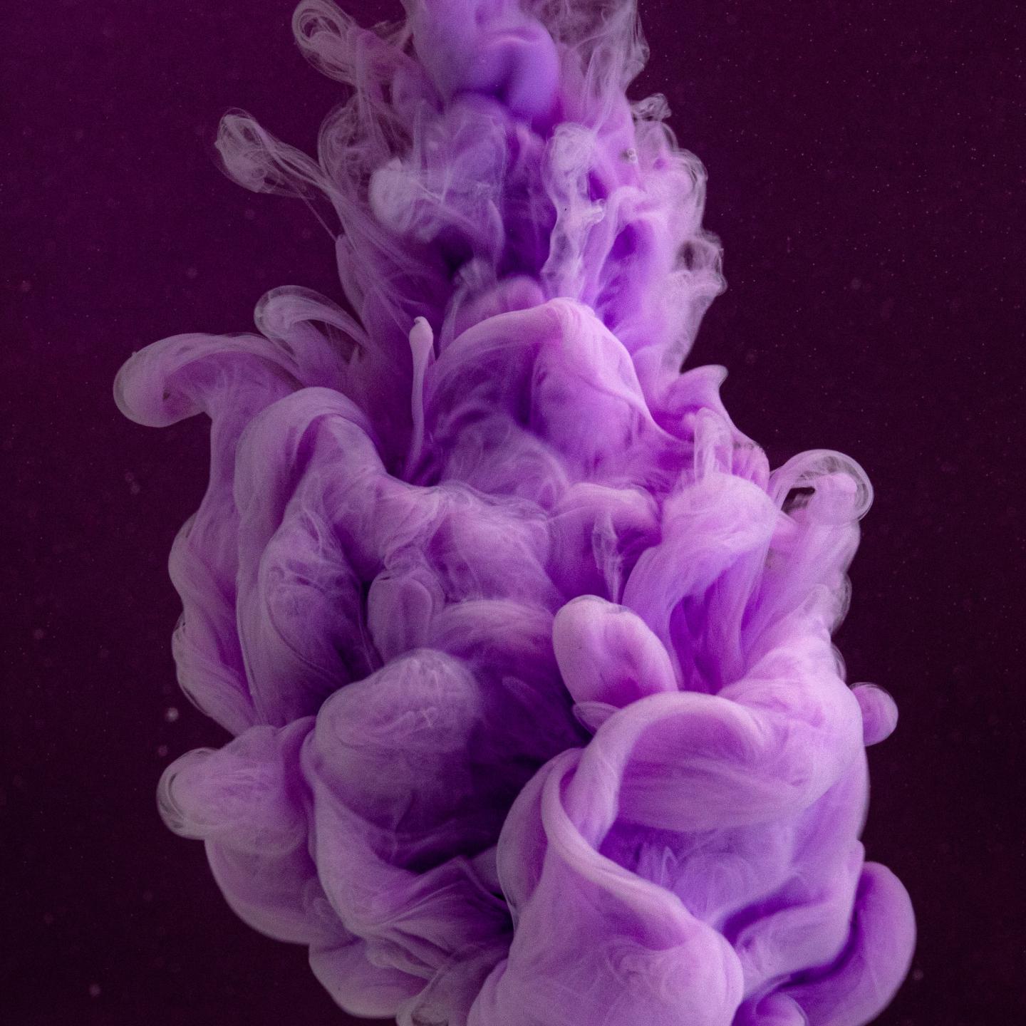 Ink Clot Purple Macro