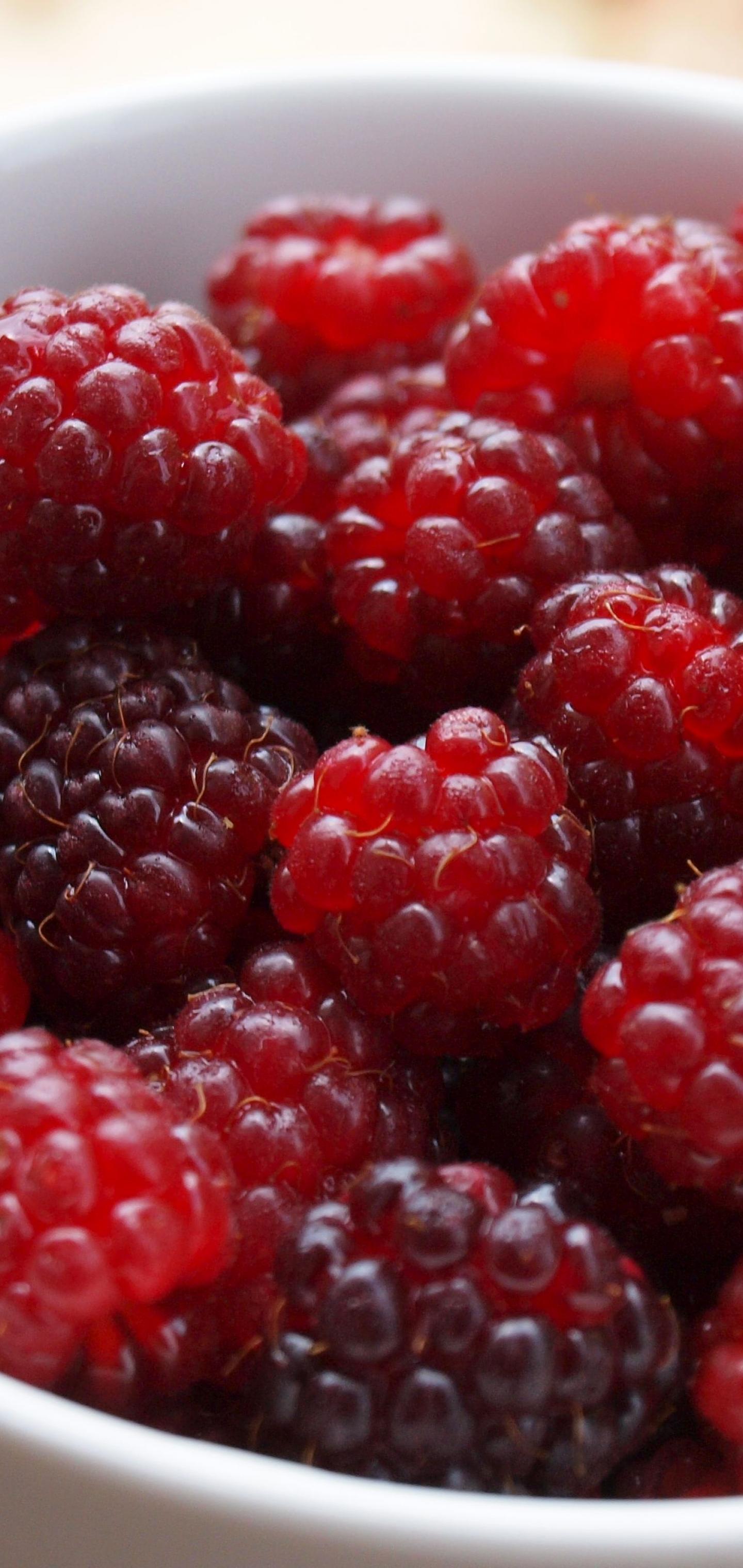 Raspberries Berries Bowl Ripe Fresh