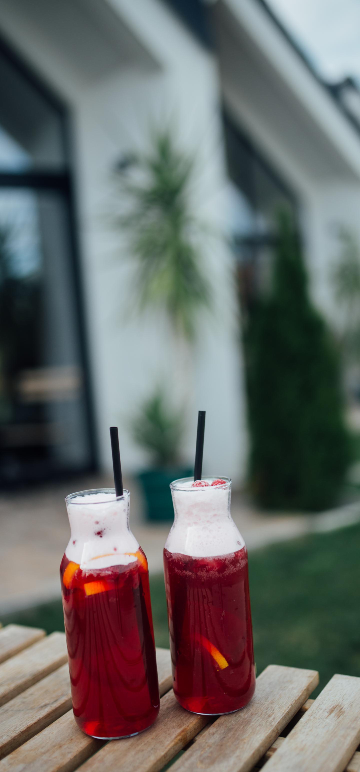 Cocktails Bottles Drink