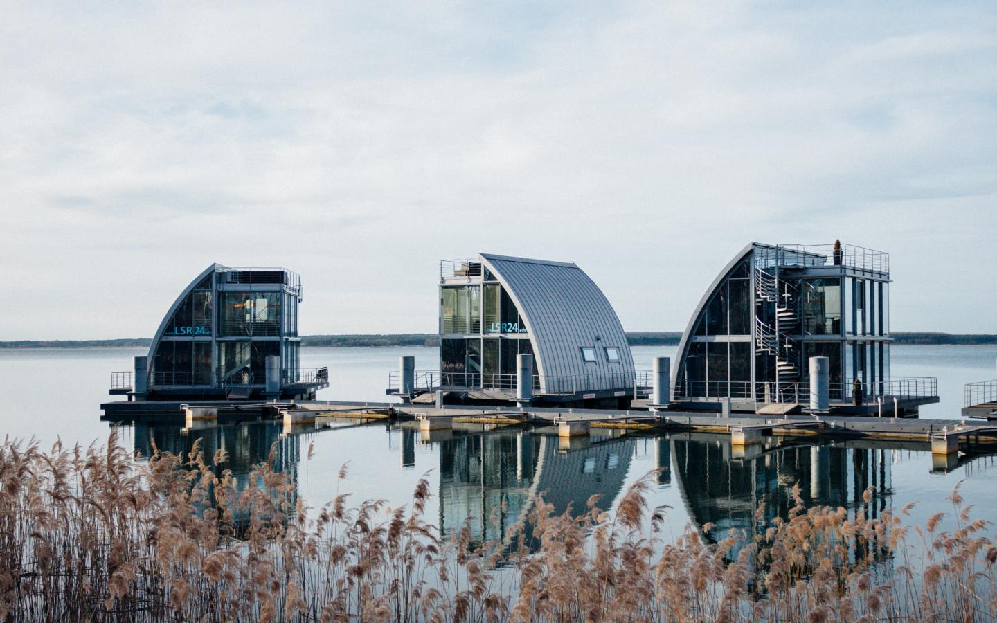 Reeds Lake Pier Buildings