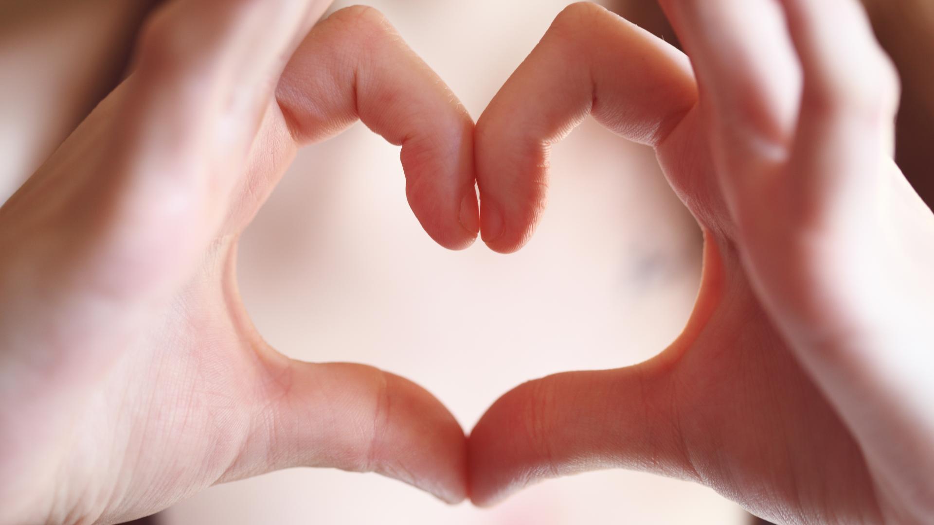 Hands Fingers Gesture Heart Love