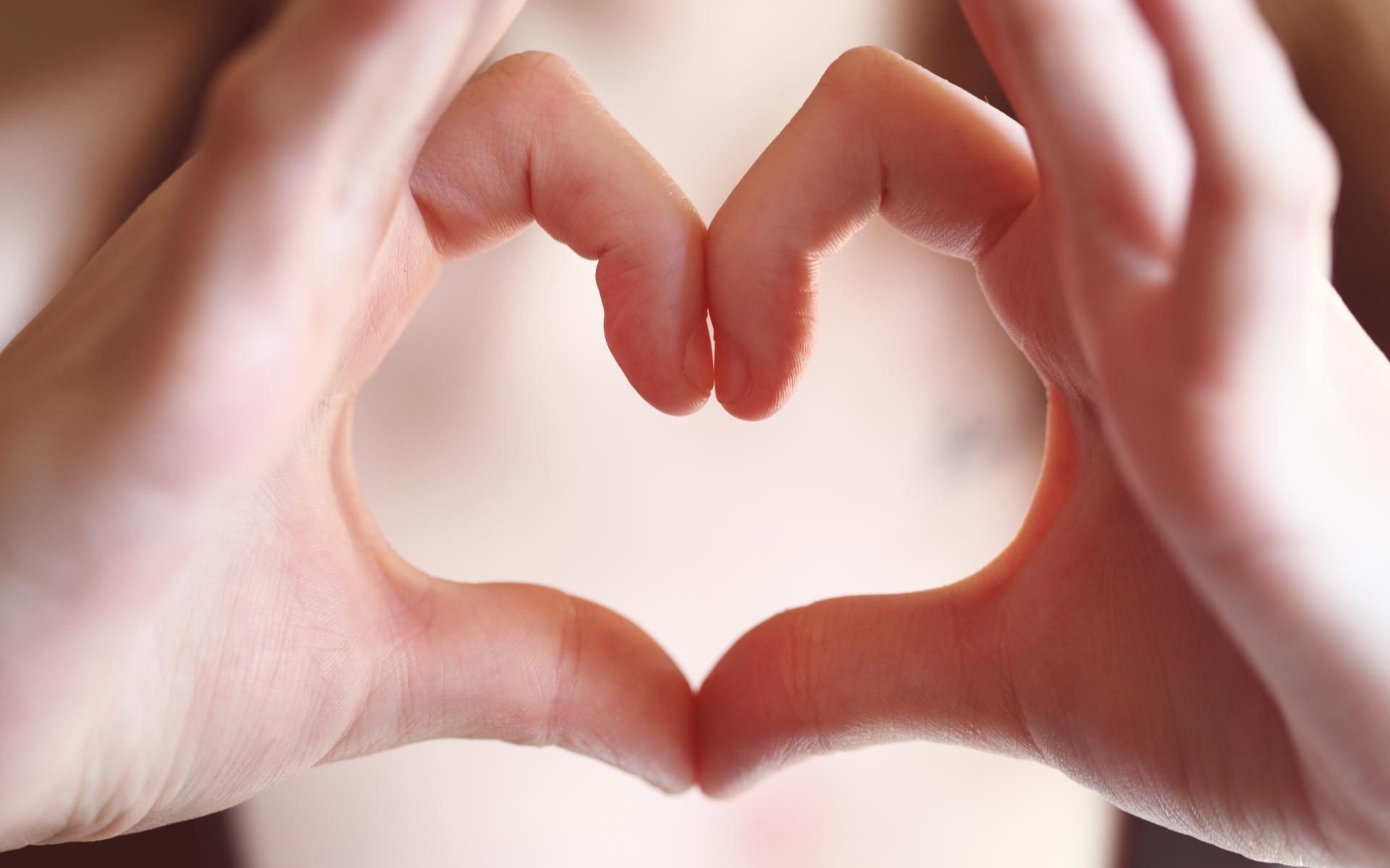 Hands Fingers Gesture Heart Love