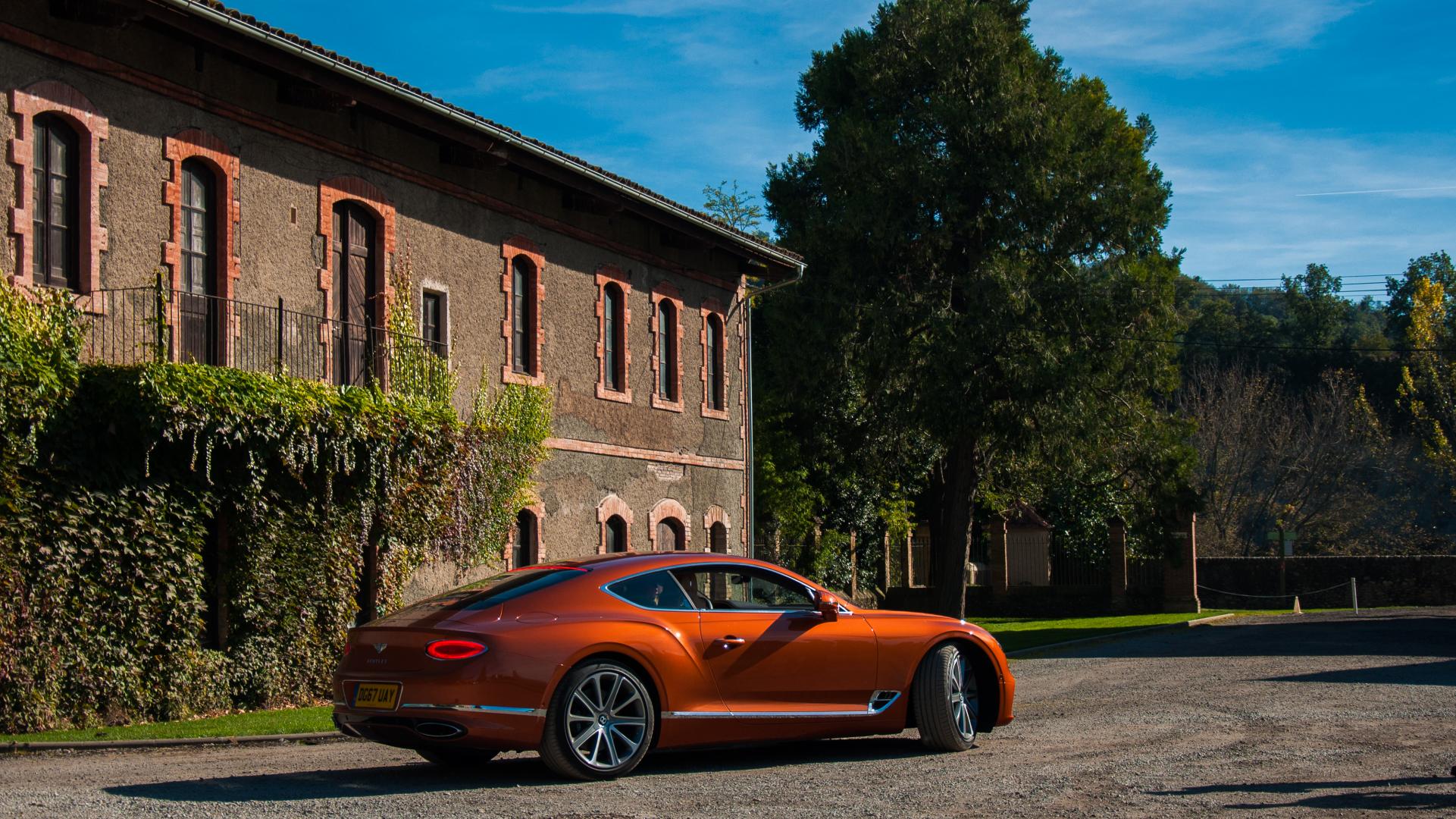 Bentley-continental Bentley Car Brown