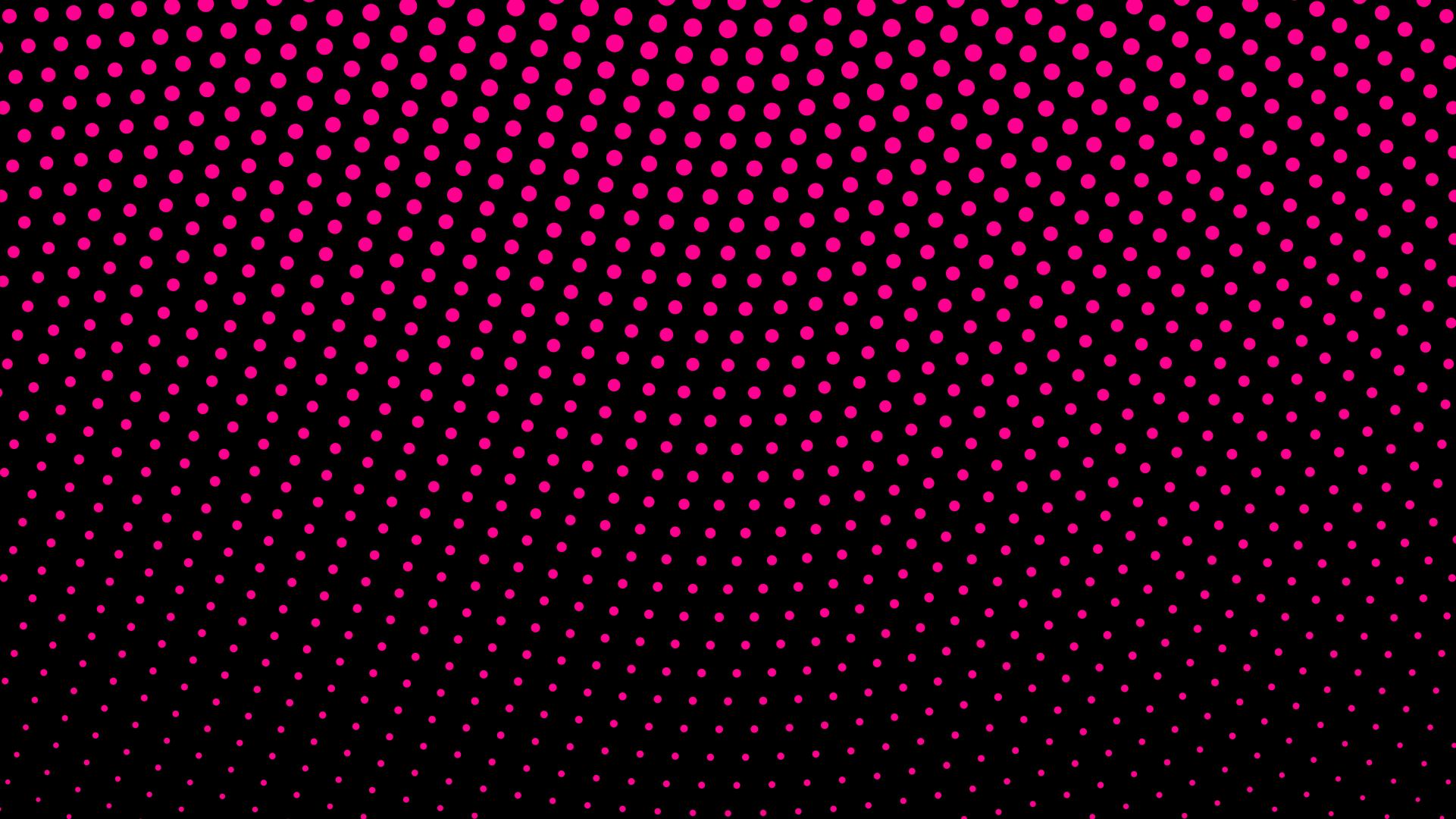 Dots Circles Pink Abstraction
