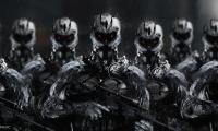 Cyborgs Soldiers Rifles Weapons Art