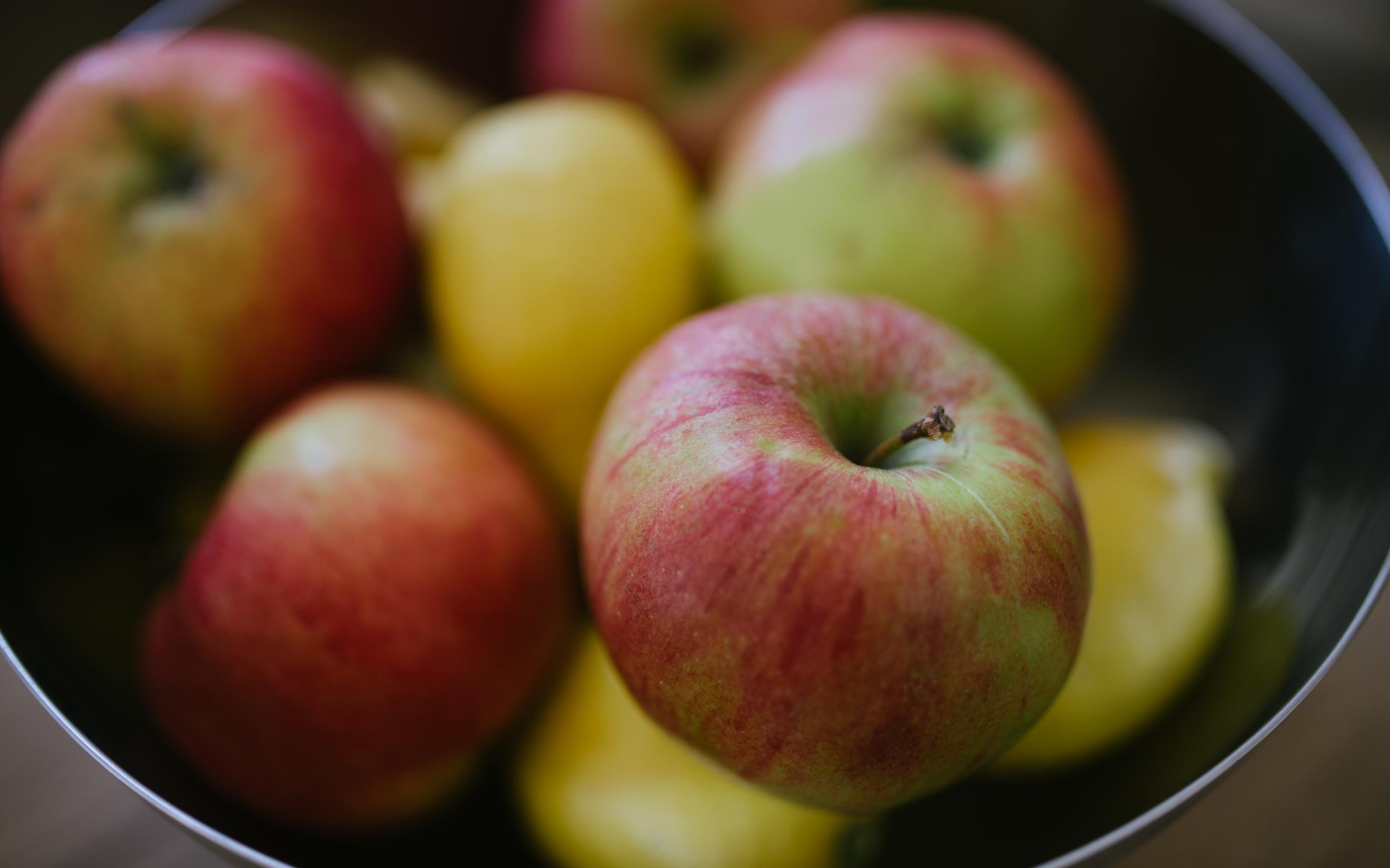 Apples Fruit Fresh Bowl