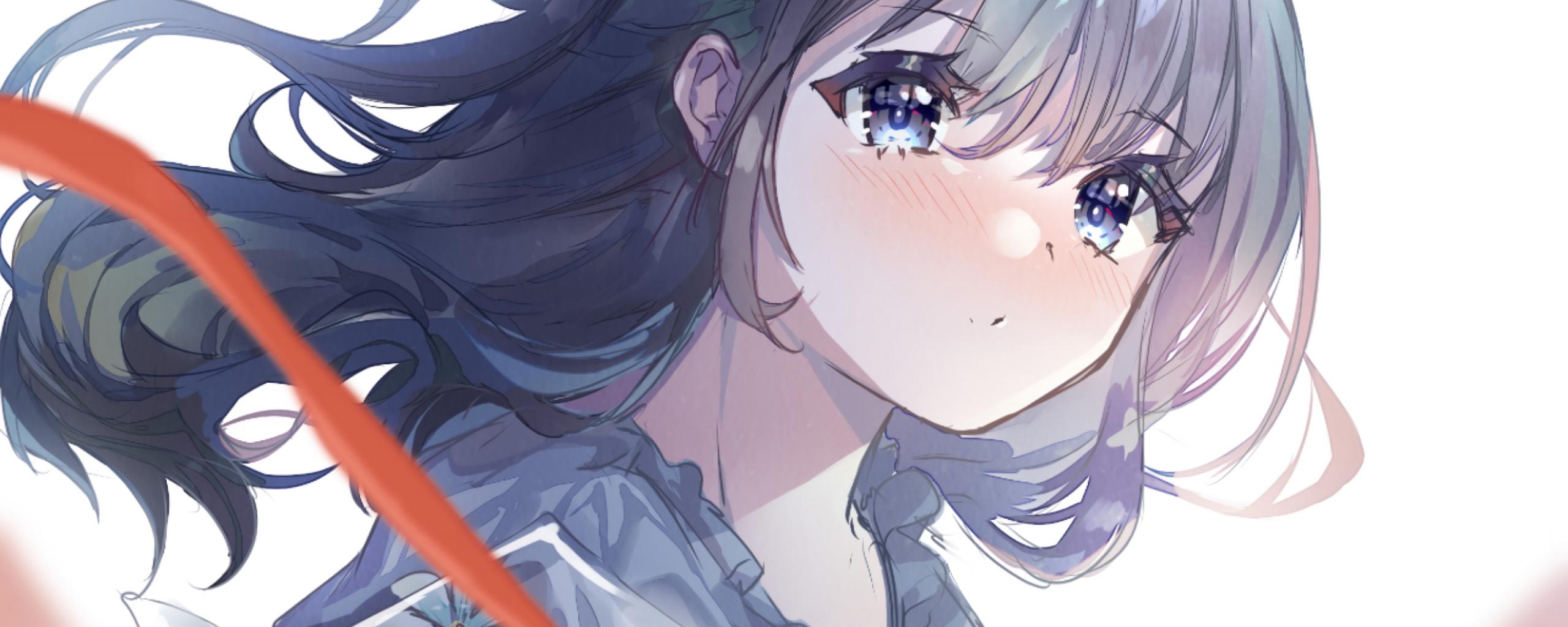 Girl Face Sad Anime