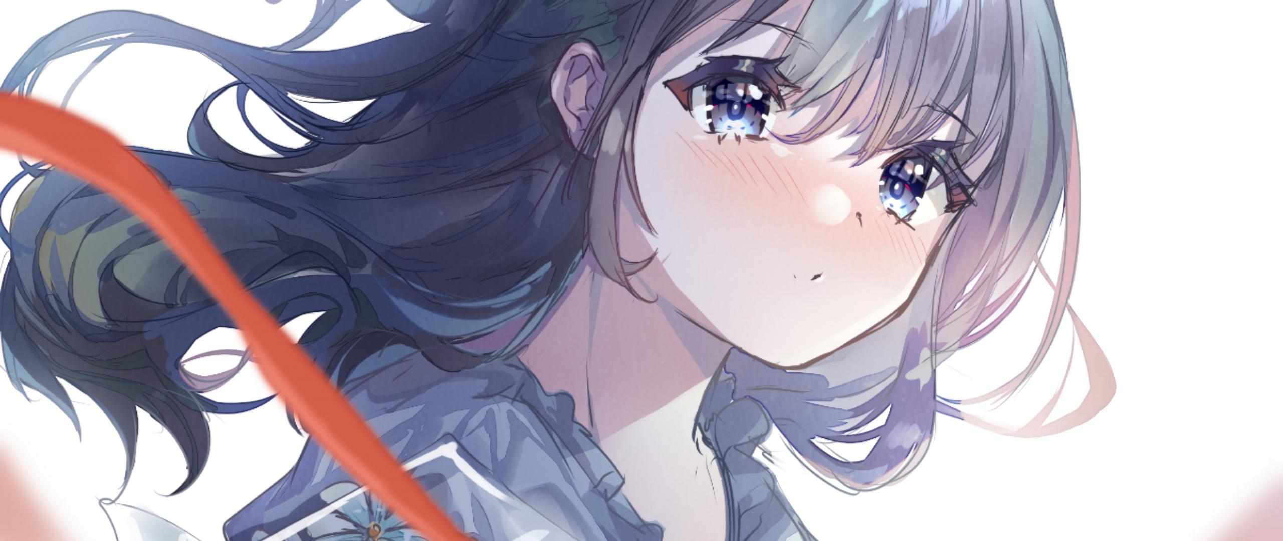 Girl Face Sad Anime