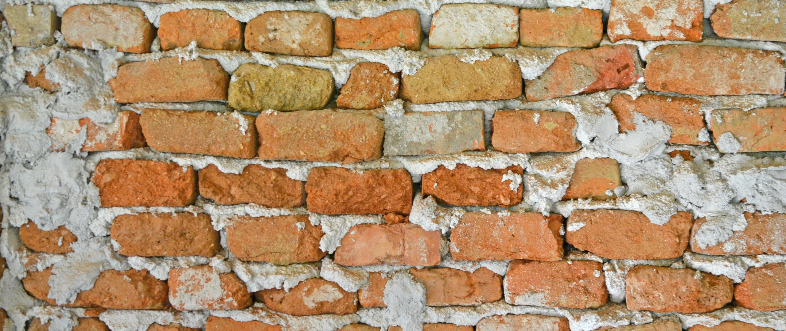 Wall Brick Surface Rough Brown