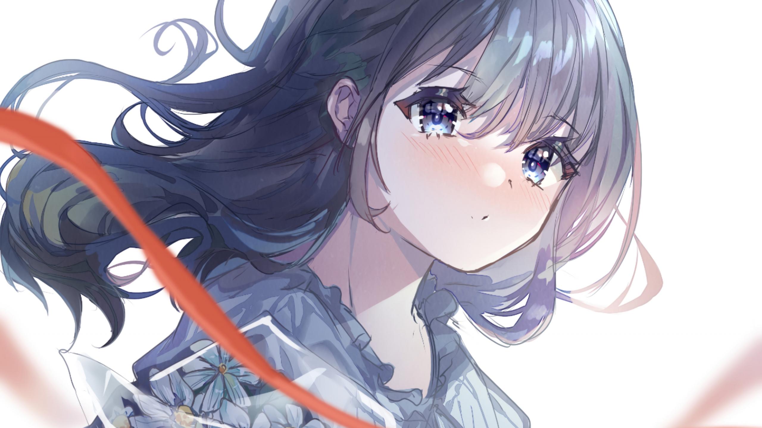 Girl Face Sad Anime