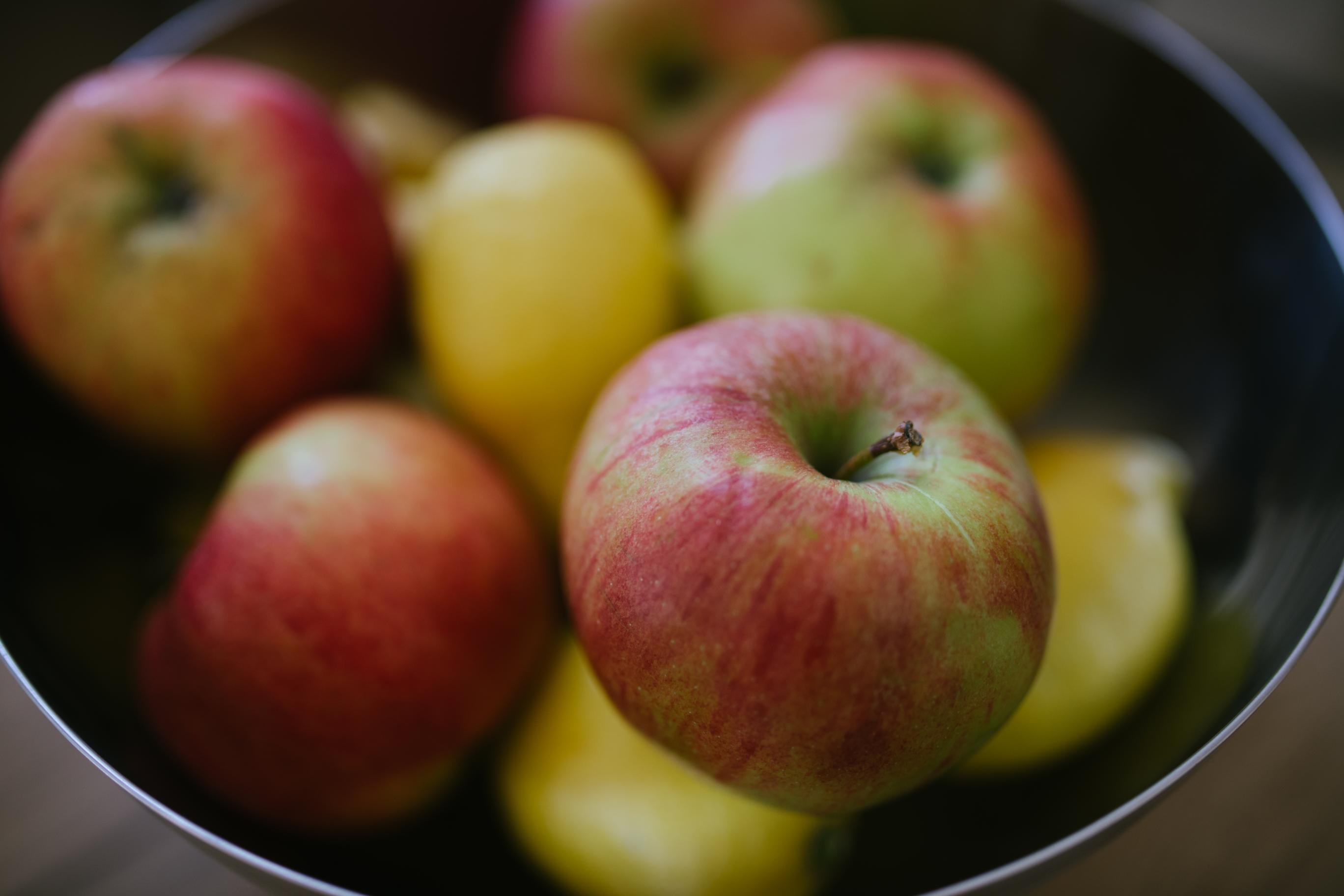 Apples Fruit Fresh Bowl