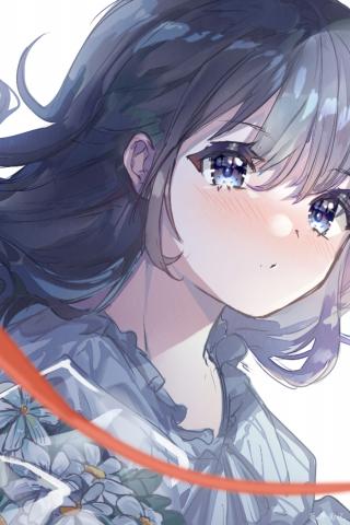 Girl Face Sad Anime