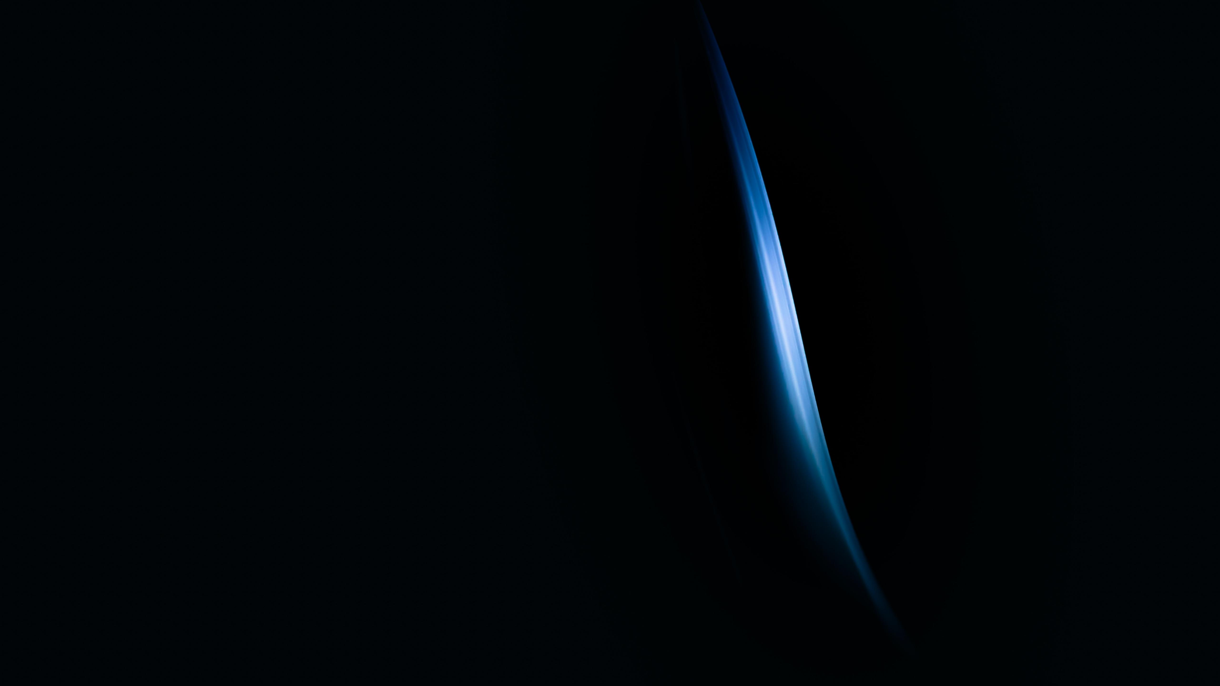Smoke Minimalism Blue Black Darkness