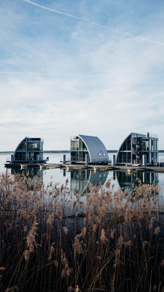 Reeds Lake Pier Buildings