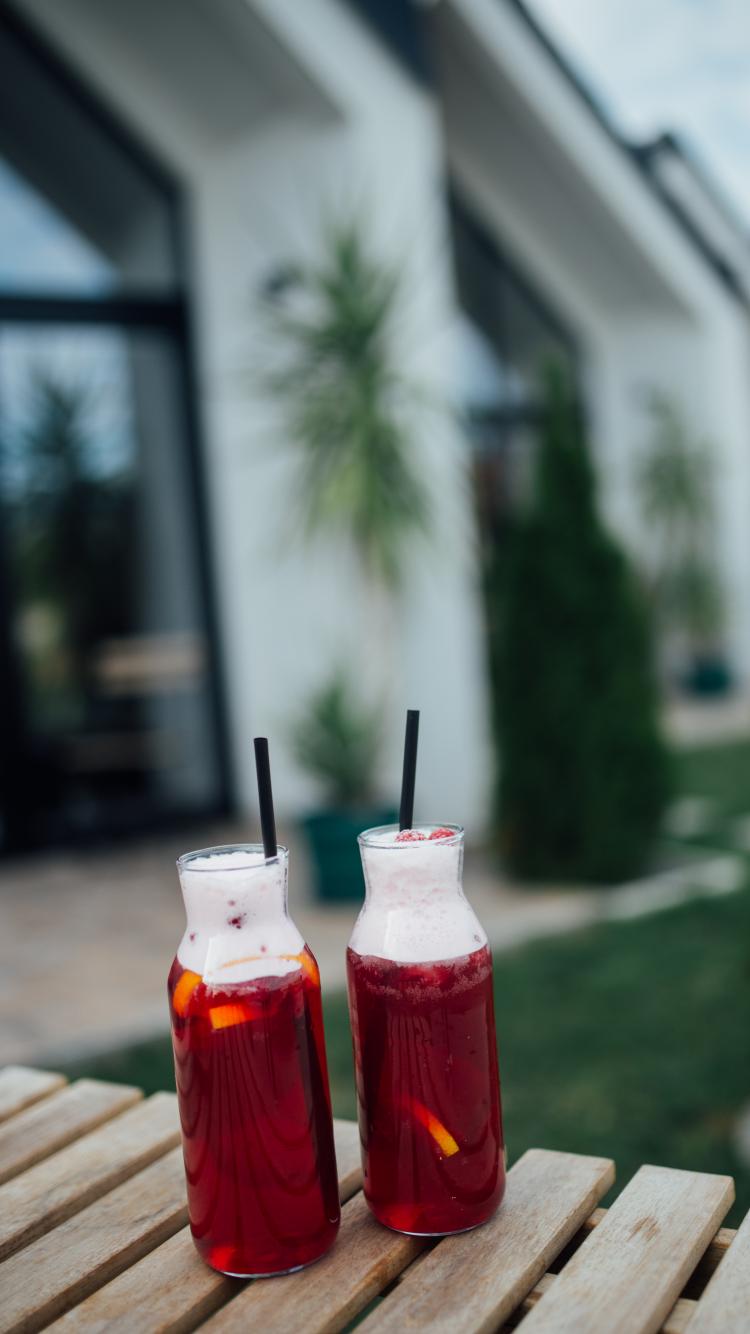 Cocktails Bottles Drink
