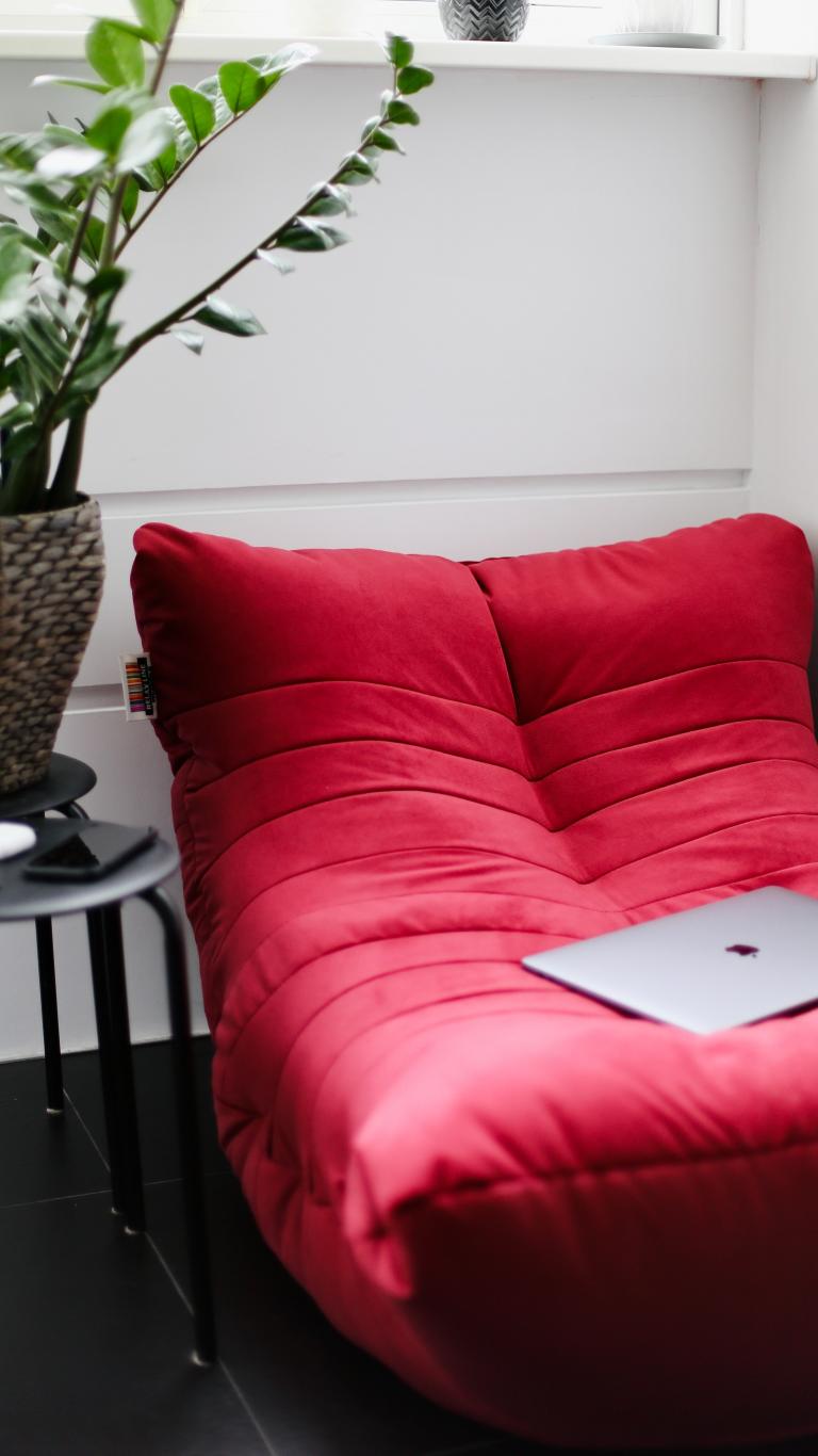 Sofa Laptop Room Interior