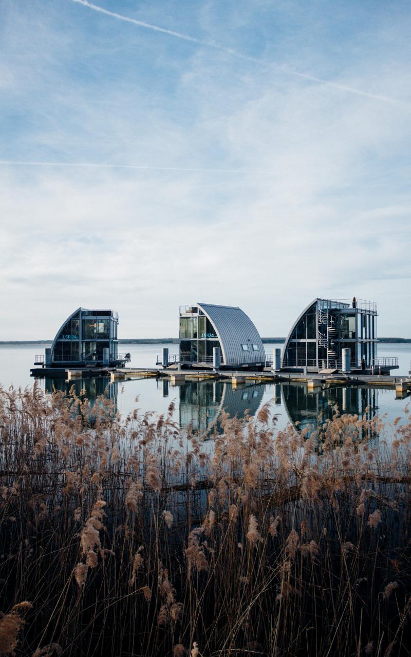 Reeds Lake Pier Buildings