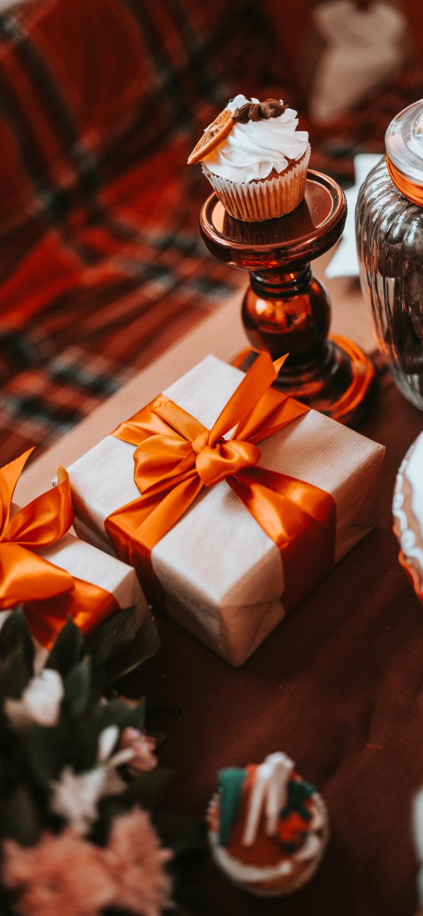 Gift Box Ribbon Holiday Aesthetics