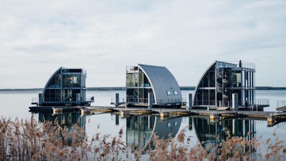 Reeds Lake Pier Buildings