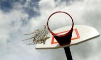 Basketball-hoop Mesh Basketball Sky Games Sports