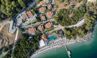 Beach Sea Houses Villas Aerial-view
