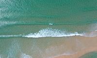 Beach Sea Waves Water Aerial-view Blue