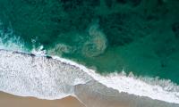 Beach Sea Waves Water Summer Aerial-view