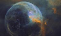 Bubble-nebula Nebula Glow Stars Space
