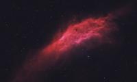 California-nebula Nebula Stars Glare Space Red