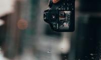 Camera Snapshot Puddle Hand Reflection