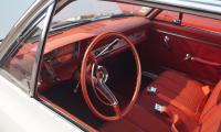 Car Steering-wheel Salon Retro Red