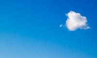 Cloud Sky Minimalism Blue