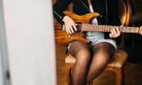 Electric-guitar Guitar Girl Guitarist Music