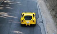 Ferrari Car Sports-car Yellow Aerial-view