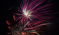 Fireworks Sparks Explosions Light Colorful