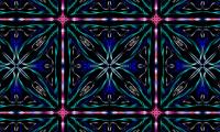 Fractal Pattern Glow Abstraction Glare
