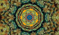 Fractal Pattern Kaleidoscope Abstraction