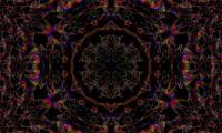 Fractal Pattern Shapes Abstraction Colorful