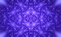 Fractal Pattern Shapes Abstraction Purple