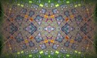 Fractal Shapes Pattern Abstraction Colorful