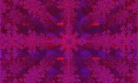 Fractal Shapes Pattern Purple Abstraction